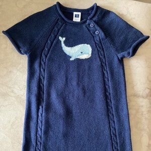 Janie and Jack knit romper